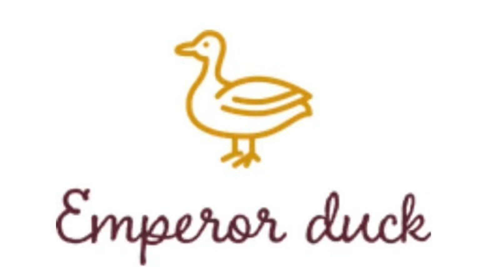 Emperor Duck original duck logo